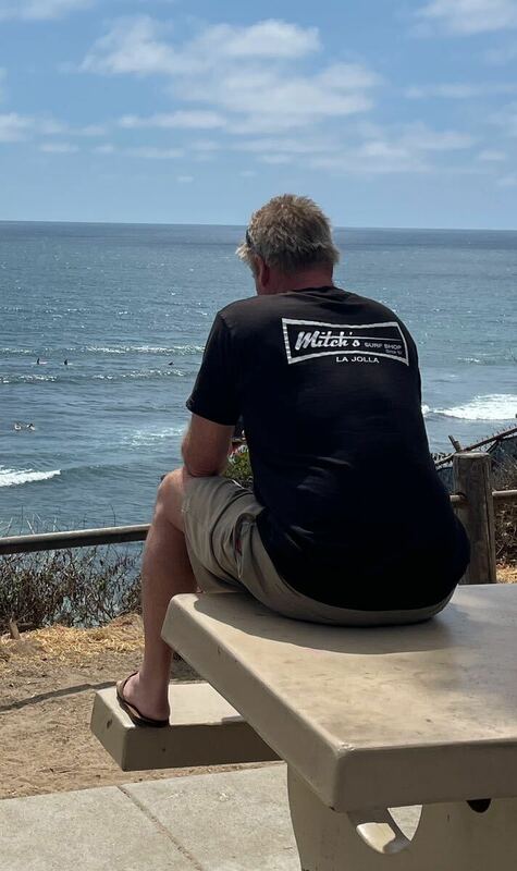 ラスト1 カリフォルニア　mitch's surf shop レアTシャツ 新品　ブラック　M クリステンソン　ジョエルチューダー