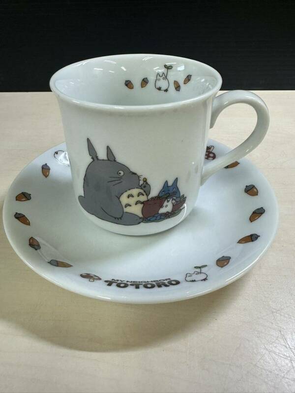 〇 となりのトトロ MY NEIGHBOR TOTORO カップ&ソーサー 箱付き ジブリ