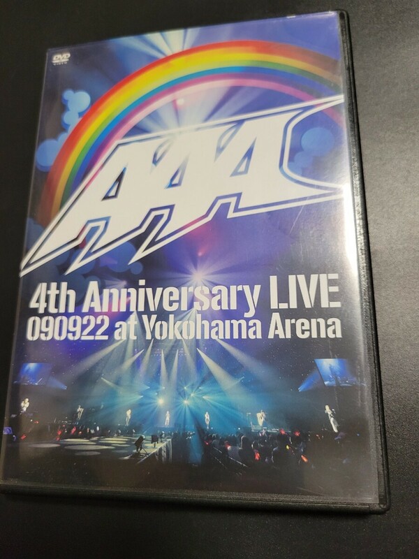 AAA 4th Anniversary LIVE 090922 DVD 2枚組 0907
