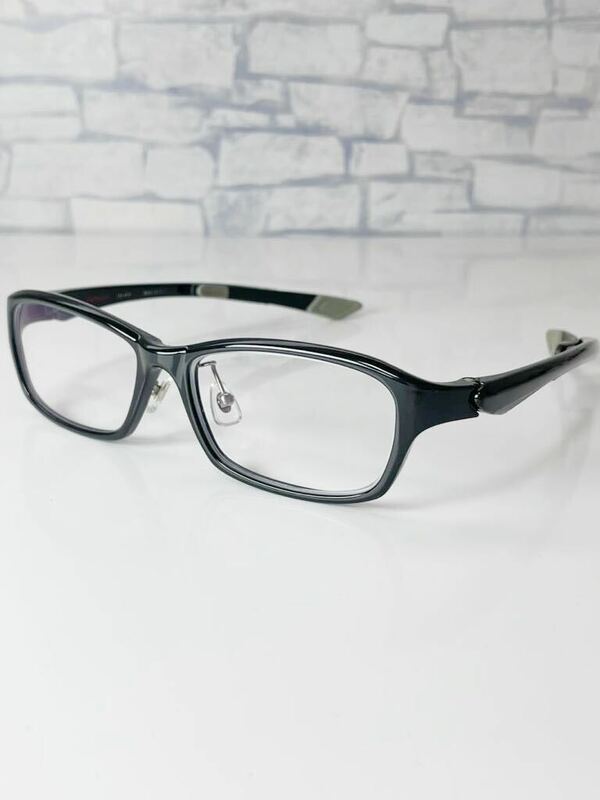i-ATHLETE IA-473 アイアスリート スクエア型 ブラック 眼鏡 良品