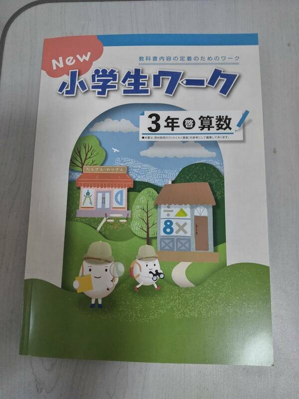 改訂 3年算数 啓林館 NEW 小学生ワーク 塾教材 新品解答解説付き 在庫あり