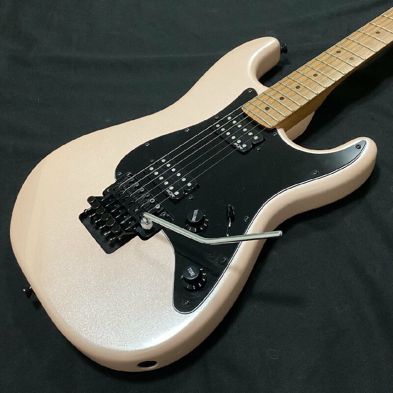 Squier by Fender Contemporary Stratocaster HH FR Roasted Maple/Shell Pink Pearl(スクワイヤー ストラト ロック式)【新発田店】