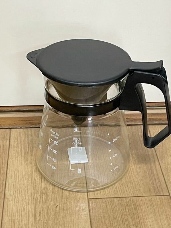 iwaki(イワキ) 耐熱ガラス コーヒーサーバー & ドリッパー ポット コーヒーハウス 600ml KT8685-BK
