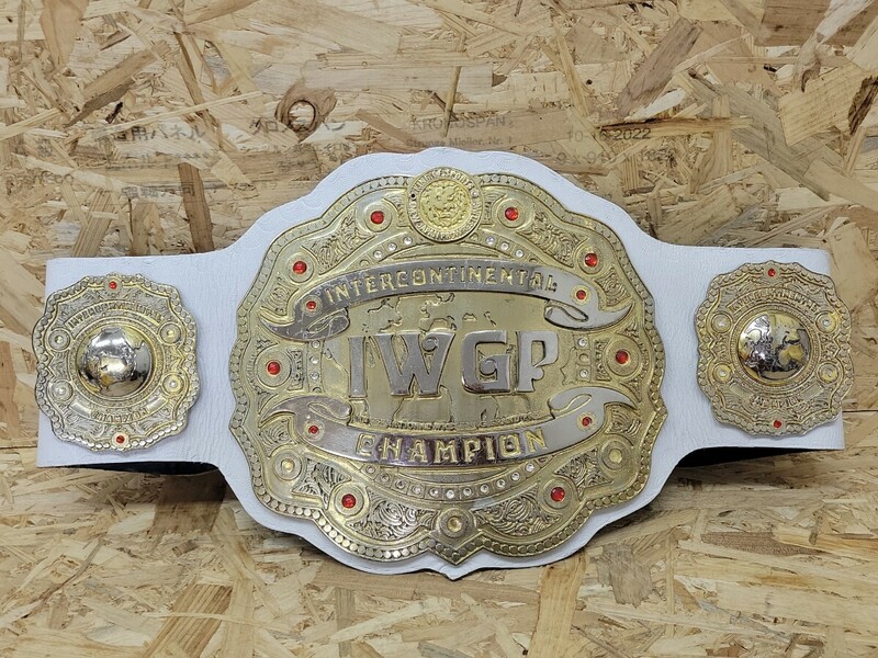 2代目 IWGP インターコンチネンタル王座 チャンピオンベルト レプリカ 新日本プロレスリング 内藤哲也 EVIL 総重量 約2.7kg