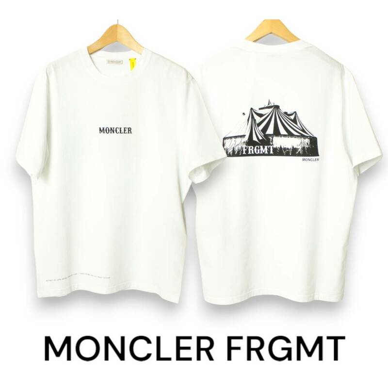 MONCLER　モンクレール Tシャツ　メンズ　XS　ホワイト GENIUS FRAGMENT