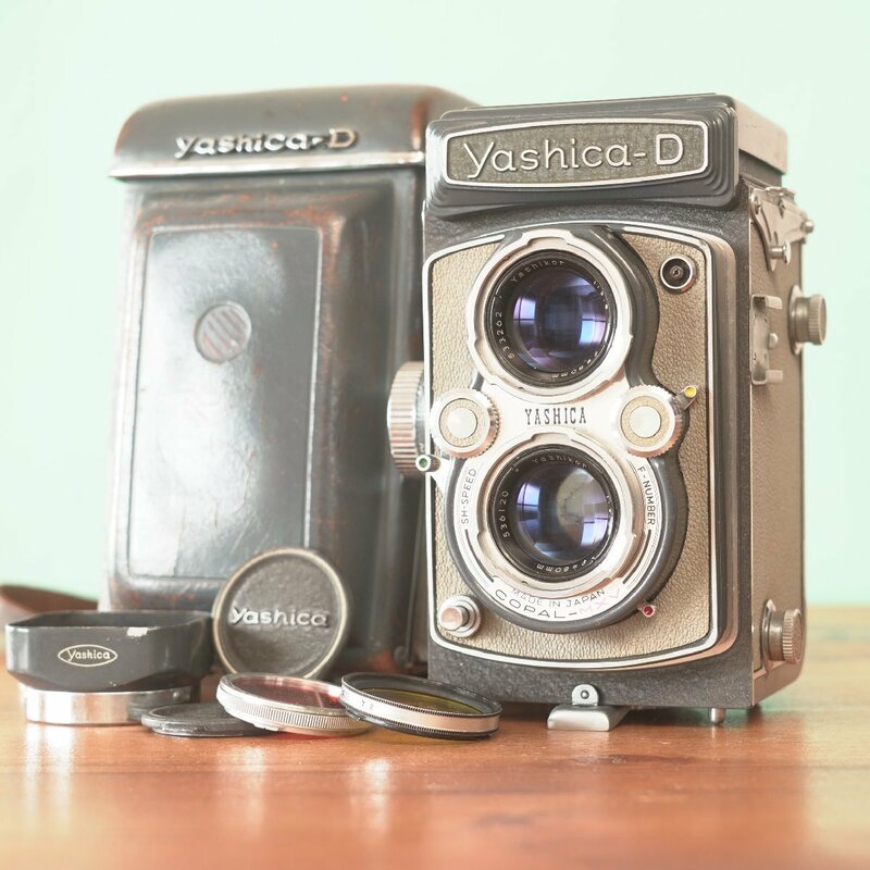 完動品◎YASHICA-D 二眼レフ フィルムカメラ #731