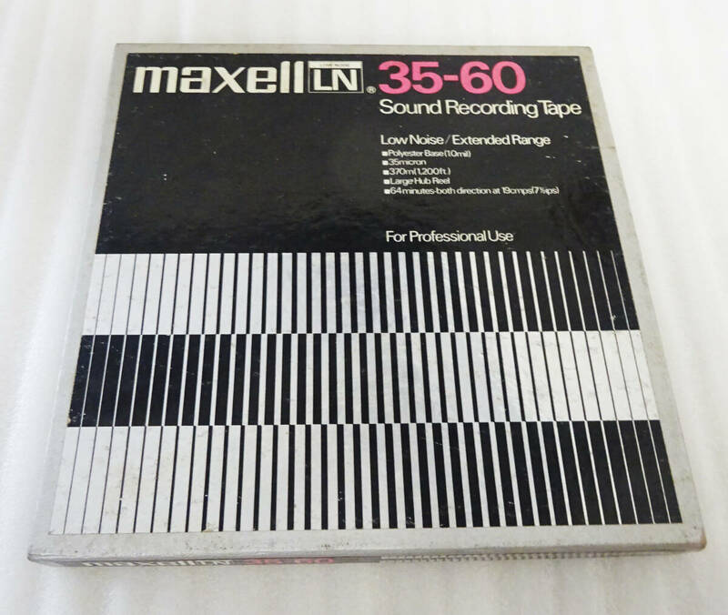 ◆ マクセル オープンリールテープ LN 35-60 ◆510円で発送可能◆
