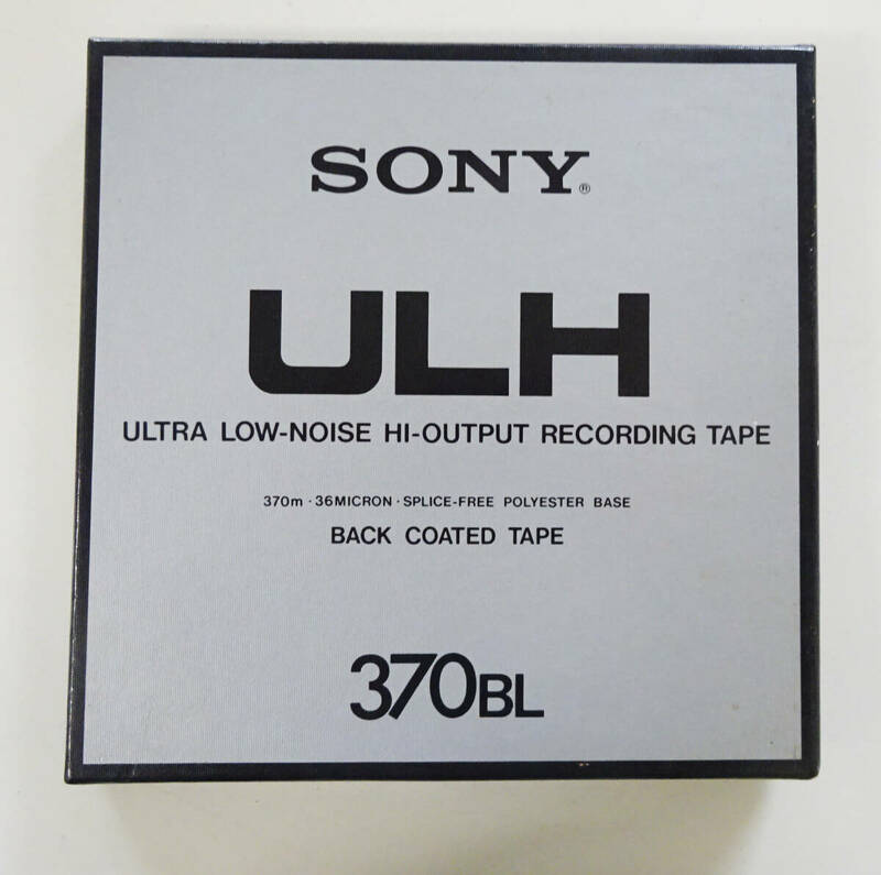 ◆SONY オープンリールテープ ULH-72-370-BL 本体（TIPE-72）外箱と中身が同じか不明◆510円で発送可能◆