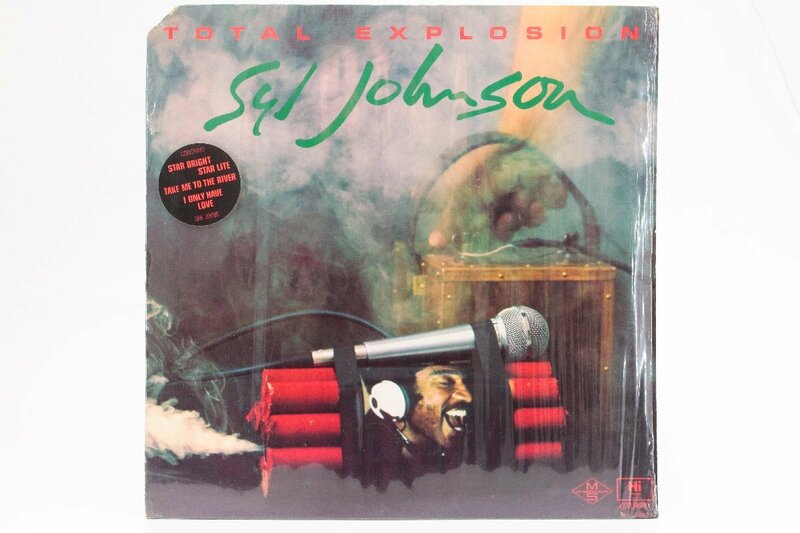 SYL JOHNSON 〇 TOTAL EXPLOSION LPレコード Hi RECORDS SHL 32096 〇 ＃6995