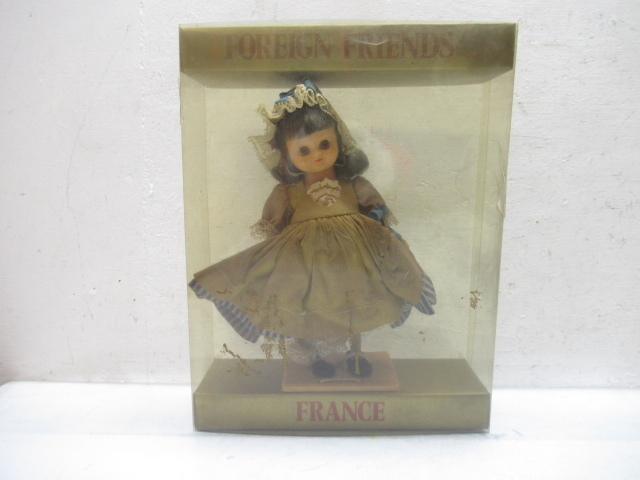 43405 古い 当時物 着せ替え フランス 人形 昭和 レトロ アンティーク 雑貨 おもちゃ インテリア 