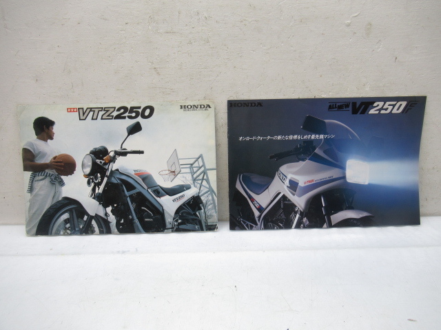 43409 古い 当時物 VTZ250 VTZ 希少 レア カタログ 店頭 販売 オートバイ バイク チラシ FE VTZ250F VT250Z 