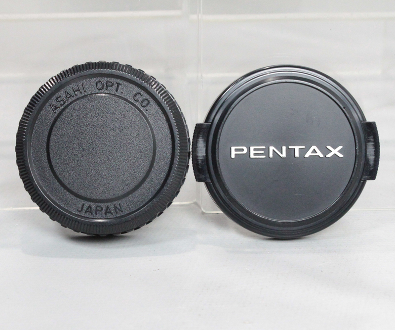 032234 【良品 ペンタックス】 PENTAX 49mm レンズキャップ＆Kマウントレンズリアキャップ