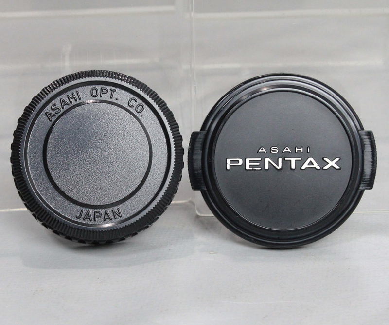 032267 【良品 ペンタックス】 PENTAX Kマウントレンズリアキャップ＆49mm レンズキャップ