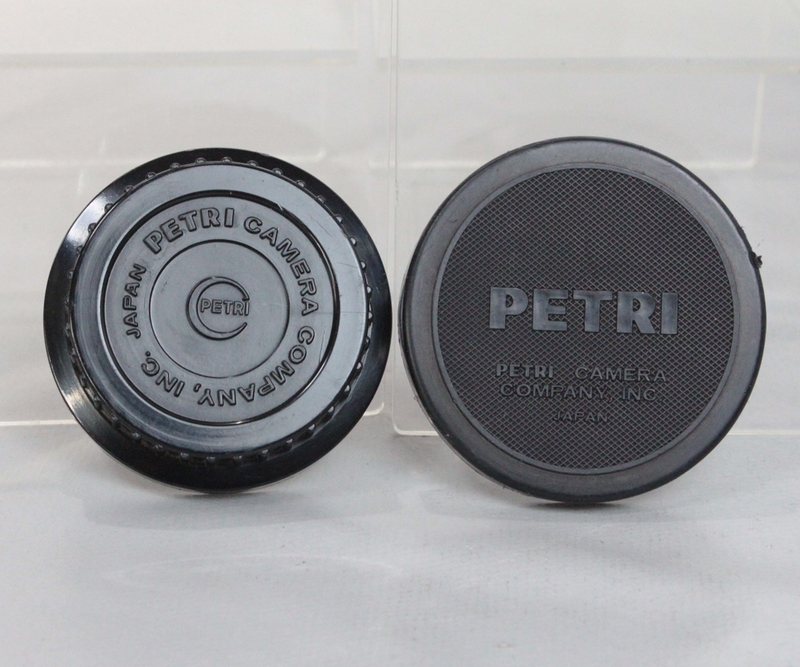 032873 【良品 ペトリ】 PETRI レンズリアキャップ & 内径 54mm かぶせ式レンズキャップ
