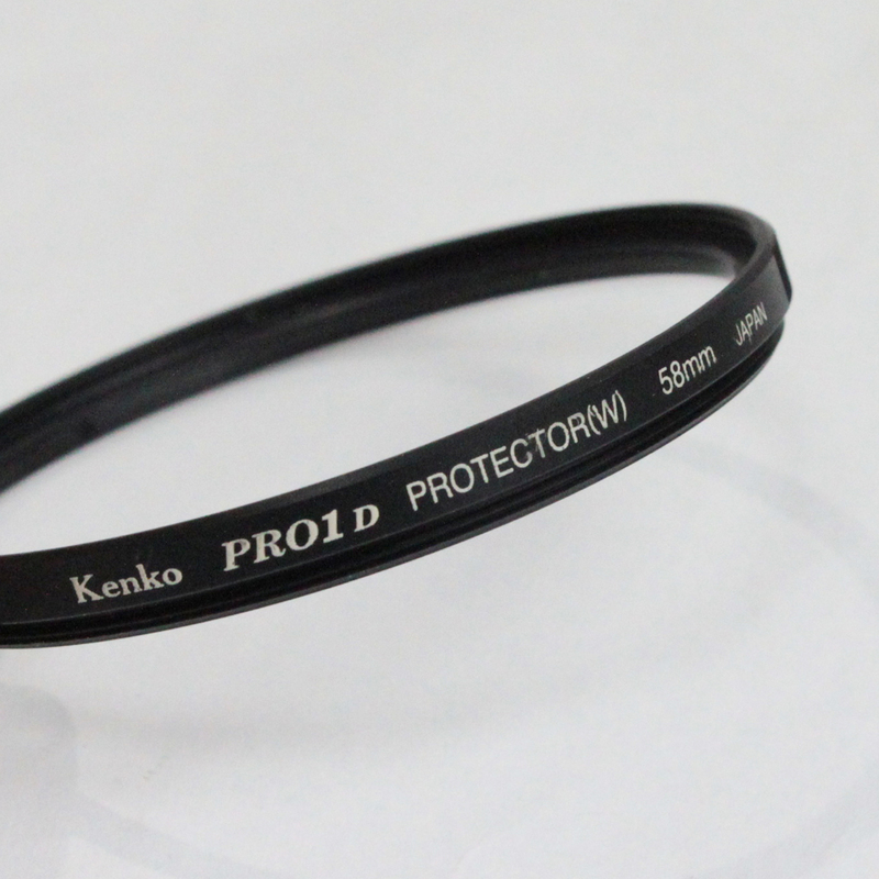 032813 【美品 ケンコー フィルター】 Kenko 58ｍｍ PRO1D PROTECTOR(W)