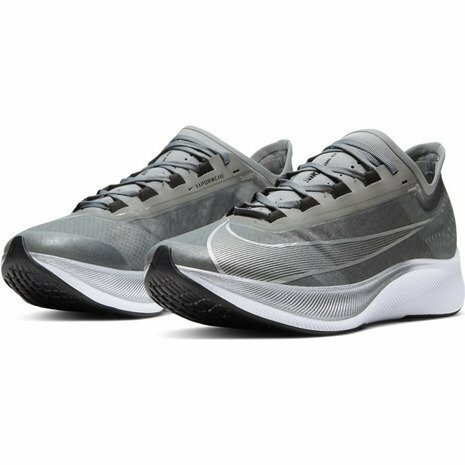 新品26.5cm ナイキ ズーム フライ 3 ZOOM FLY 3 AT8240 009 グレー