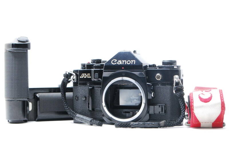 キャノン Canon A-1 ブラック MOTOR DRIVE MA ≪シャッター鳴き無し≫ #2450402045