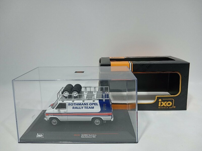Ixo イクソ 1/43 シボレー Chevrolet バン G-セリエ ロスマンズ オペル ラリー チーム 1983 RAC374X [11-2] No.1649