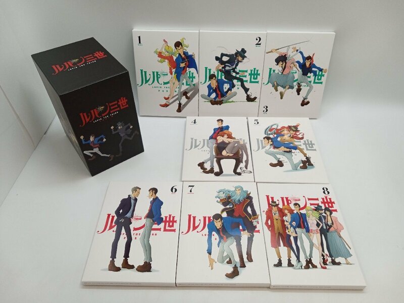 LUPIN THE THIRD PARTⅣ ルパン三世 パート4 Blu-ray 特典収納ボックス付き 全8巻セット [5-2-3] No.1869