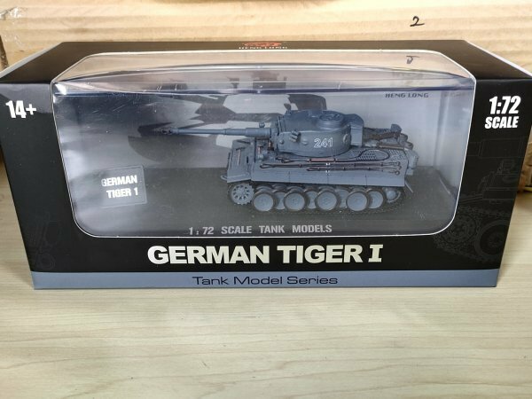 戦車模型 Heng Long ヘンロン ティーガーI/タイガーI型 1/72スケール TANK MODELS GERMAN TIGER I/フィギュア/タンクモデル/重戦車/G327012