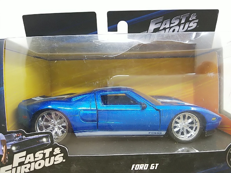 ■ Jada Toysジャダトイズ FAST＆FURIOUS 1/32 FORD GT ブルーメタリック フォード モデルミニカー　ワイルドスピード