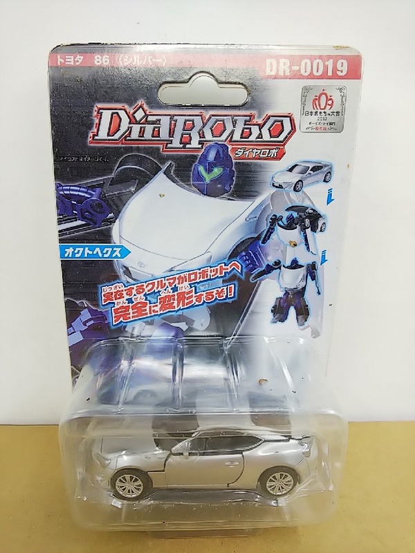 ■ アガツマ ダイヤロボ トヨタ 86 シルバー オクトヘクス DR-0019 ミニカー