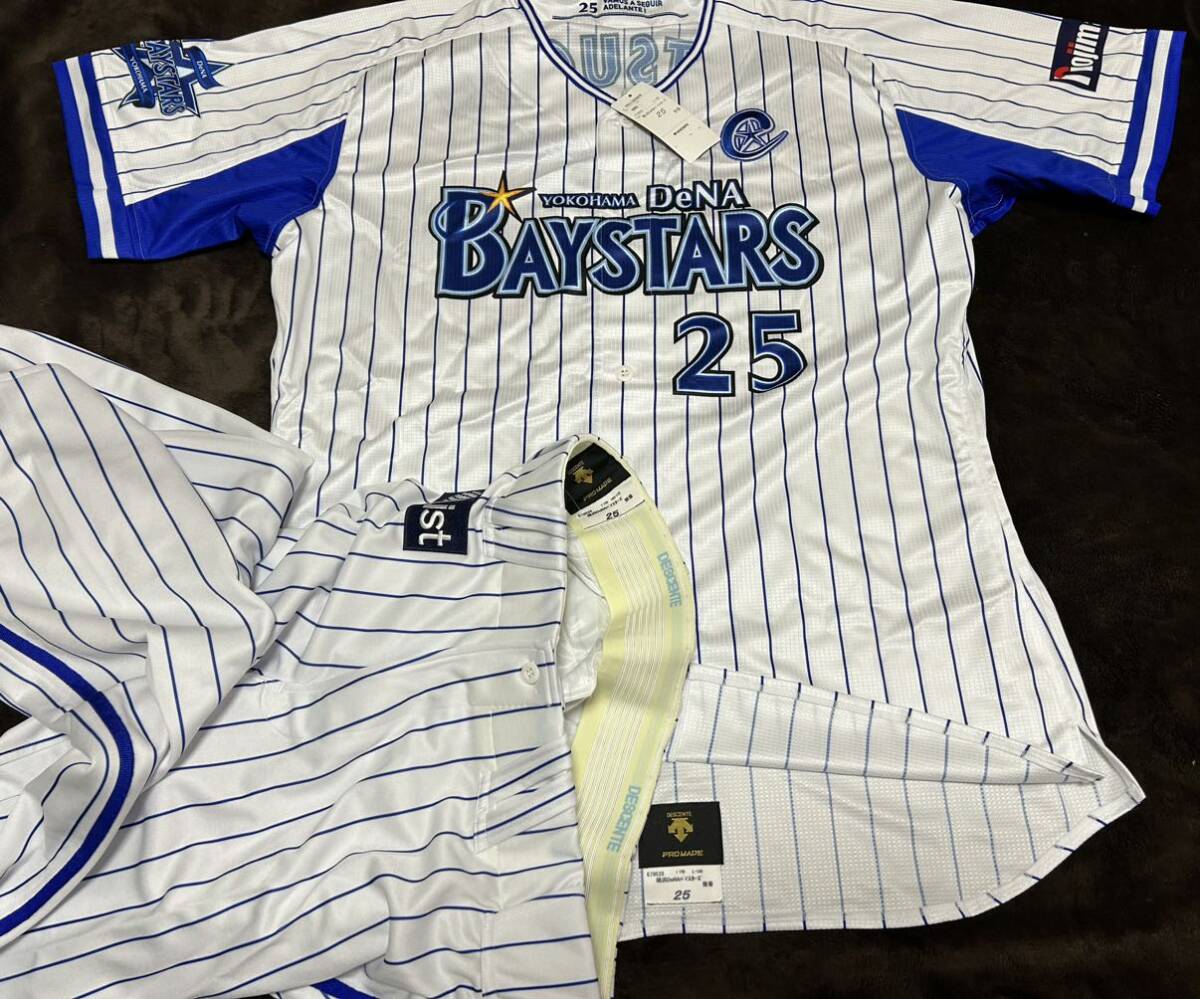 横浜DeNAベイスターズ 実使用モデル ユニフォーム＃25筒香嘉智 本人サイズ 非売品