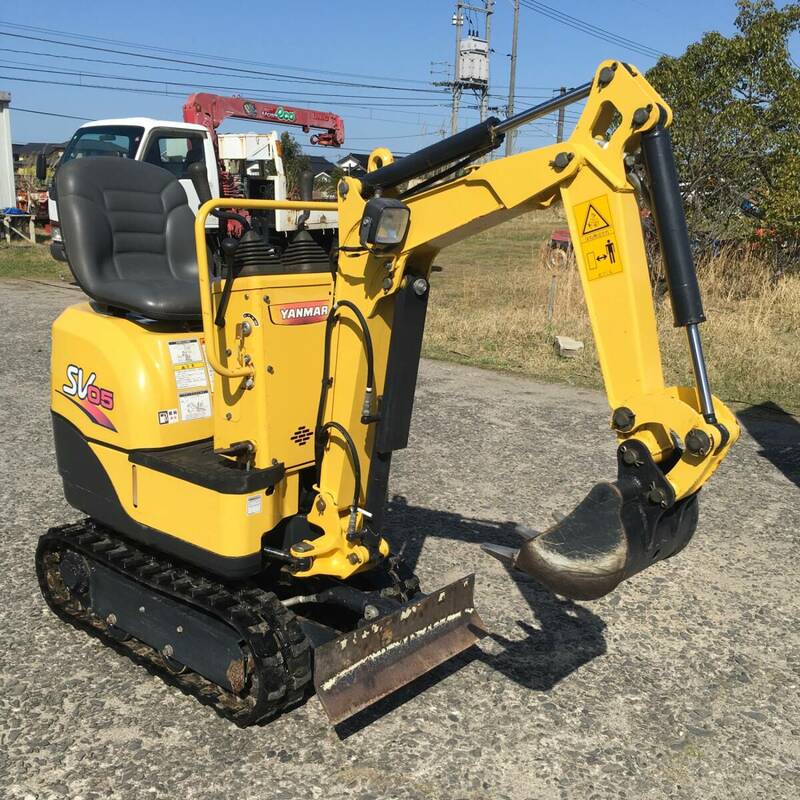 181 K 島根発 ヤンマー YANMAR ミニショベル SV05-B 134時間 油圧 ミニ ユンボ 040-224-900