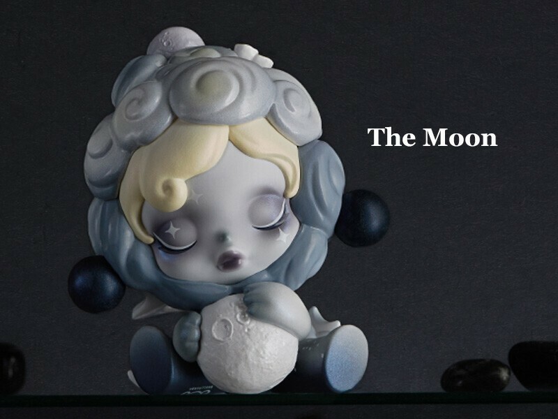 POP MART SKULLPANDA The Ink Plum Blossom シリーズ The Moon POPMART ポップマート スカルパンダ フィギュア 内袋未開封