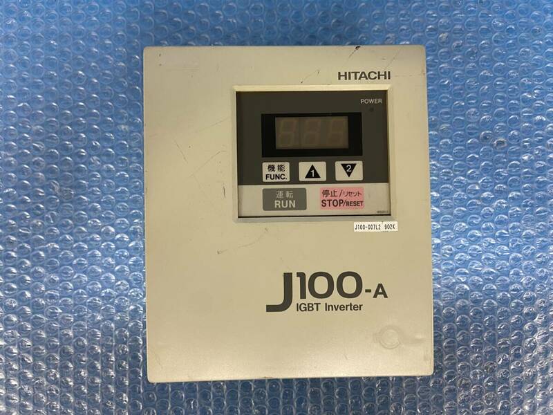 [CK21185] 日立 HITACHI J100-A インバーター 現状渡し