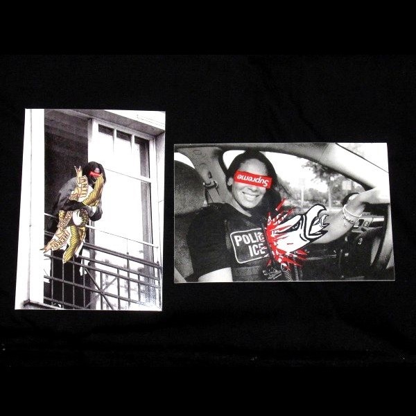 20AW Supreme ANTIHERO Sticker Set アンタイヒーロー ステッカー 2枚 セット Balcony ICE マイケル・ジャクソン Anti Hero アンチヒーロー