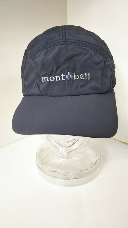 1650送料200円 mont-bell モンベル ストレッチOB キャップ グレー系 #1108817 M/Lサイズ 57cm-61cm 帽子
