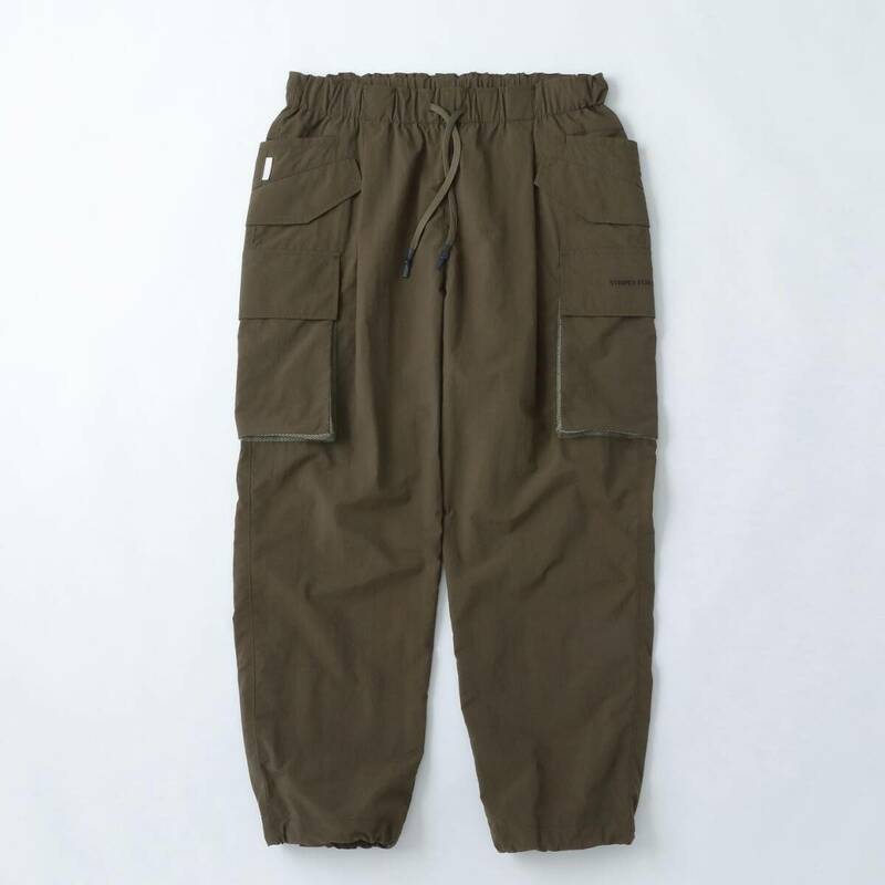 【新品】 Stripes For Creative / WIDE CARGO PANTS ワイドカーゴパンツ / L オリーブ / S.F.C SFC SEESEE SEE SEE エスエフシー シーシー