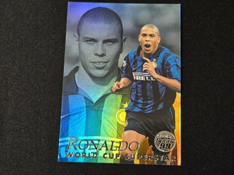 希少 Merlin Serie A 99 World Cup カード ロナウド Ronaldo #B3