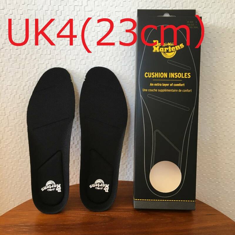 ● 送料￥230 ● 23cm（UK4）Dr.Martens ドクターマーチン CUSHION INSOLE クッションインソール サイズ調整 中敷き AD064001 正規品 新品