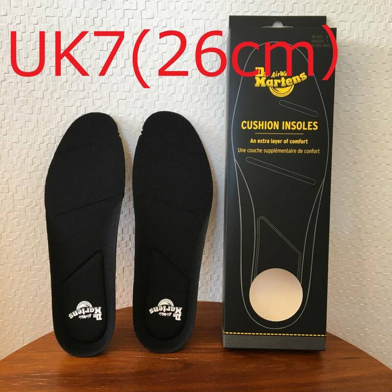 ● 送料￥230 ● 26cm（UK7）Dr.Martens ドクターマーチン CUSHION INSOLE クッションインソール 中敷き サイズ調整 AD064001 新品 正規品