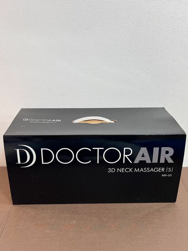 DOCTOR AIR ドクターエアー 3Dネックマッサージャー MN-03 マッサージ器 リラクゼーション ネイビー