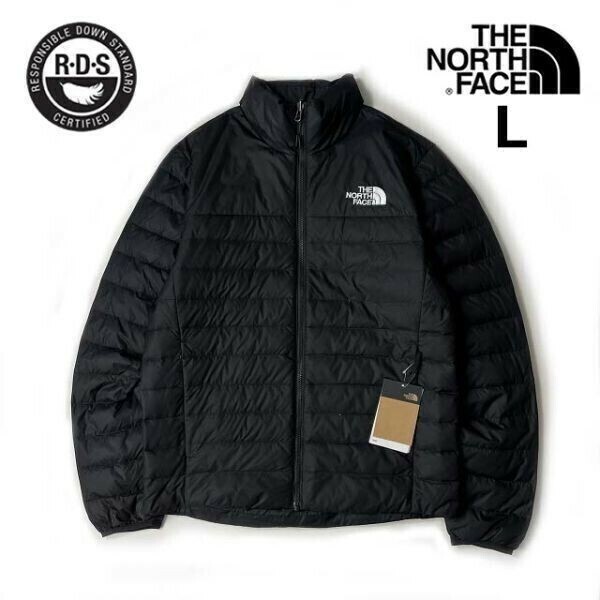 売切り【正規新品】THE NORTH FACE FLARE DOWN JACKET2 ダウンジャケット フレアダウン US限定 軽量 RDS パッカブル(L)黒 190122-85