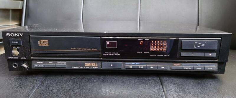 SONY COMPACT DISC PLAYER CDP-510 ジャンク品