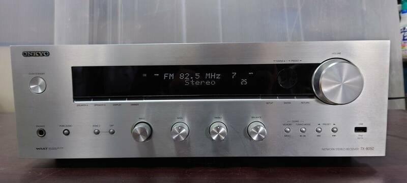 ONKYO NETWORK STEREO RECEIVER TX-8050 ジャンク品