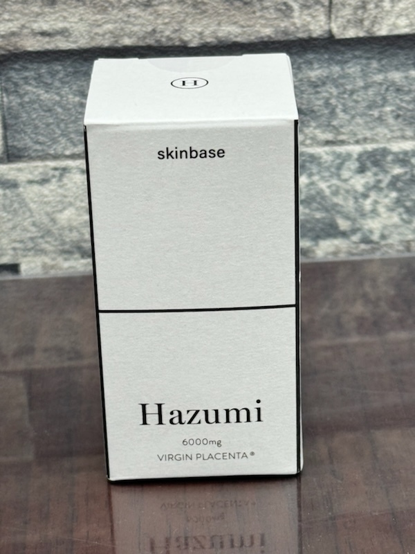 skinbase Hazumi ハズミ プラセンタソフトカプセル (バージンプラセンタ) 60粒 賞味期限2025.7 未開封！