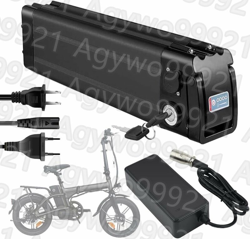 電動自転車バッテリー 電動自転車リチウムイオンバッテリー 36 ボルト 48 ボルト電動自転車バッテリー 充電器付き,48v,10AH