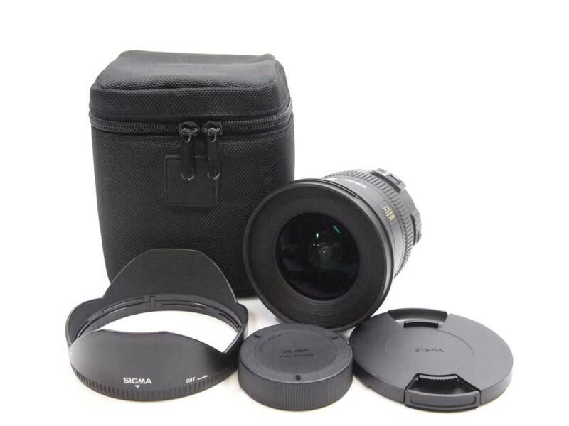 【美品】◎SIGMA シグマ 10-20mm F3.5 EX DC HSM Nikon用（ケース付）