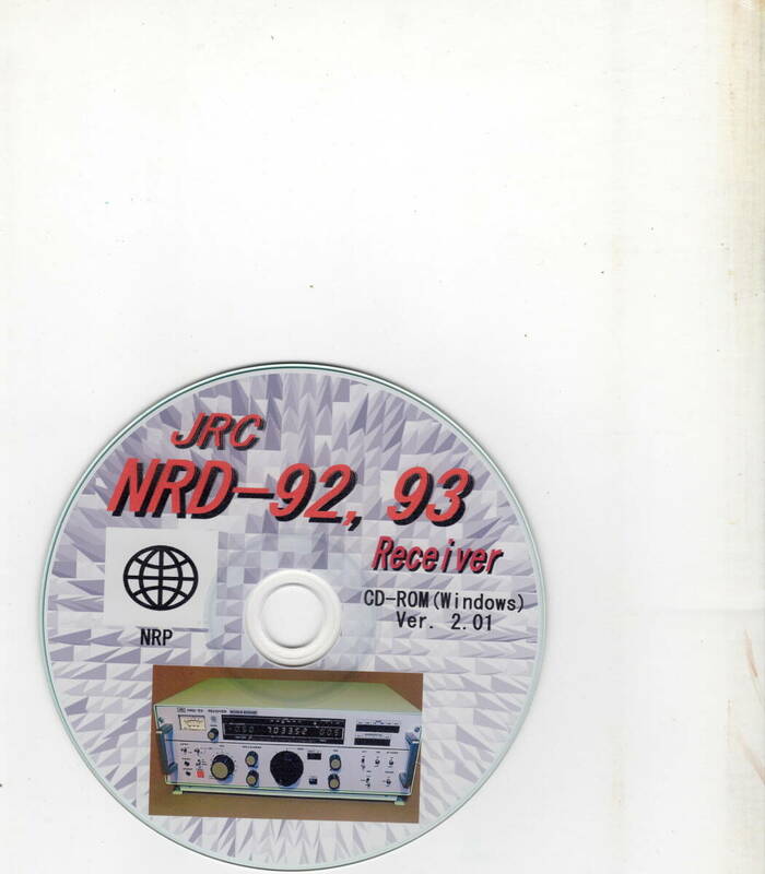 JRC NRD-92,93 Receiver CD-ROM(Windows)