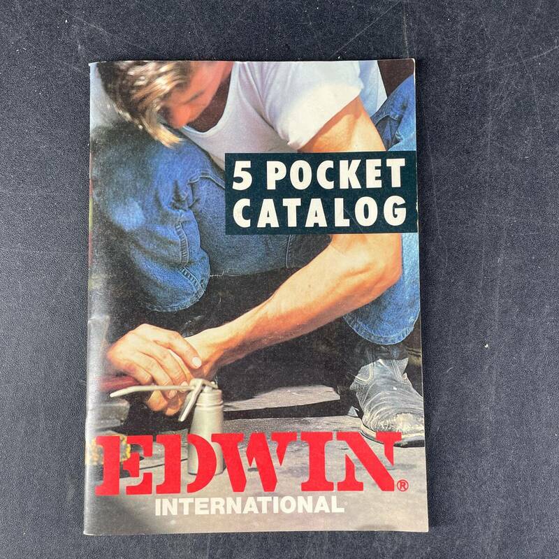 エドウィン カタログ EDWIN INTERNATIONAL /5 POCKET CATALOG/ パンフレット 冊子 ファッション ジーンズ /t48i