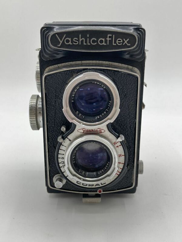 ヨシカフレックス YsshicaFlex コパール COPAL 2眼レフカメラ フィルム 撮影器具 ブラック 黒 ジャンク 中古品