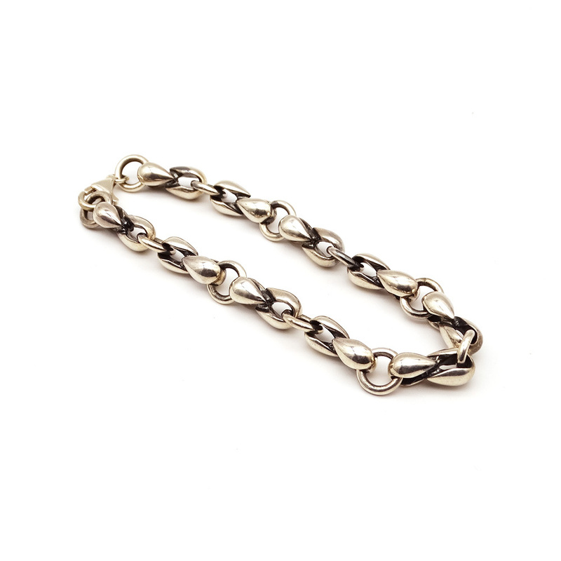 Vintage Silver 925 Chain Bracelet シルバー ブレスレット チェーンブレスレット チェーン ヴィンテージ スターリング sterling