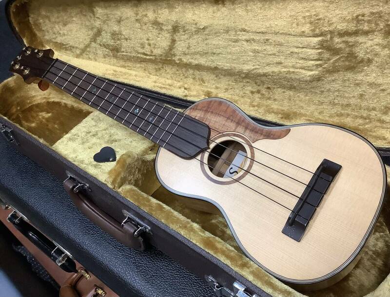 MITSUI TATSUYA Ukulele (ミツレレ) 　Ukulele Studio 七里ヶ浜 「Type S-L」 ソプラノ・ロングネック　究極の音色と心にしみる音色