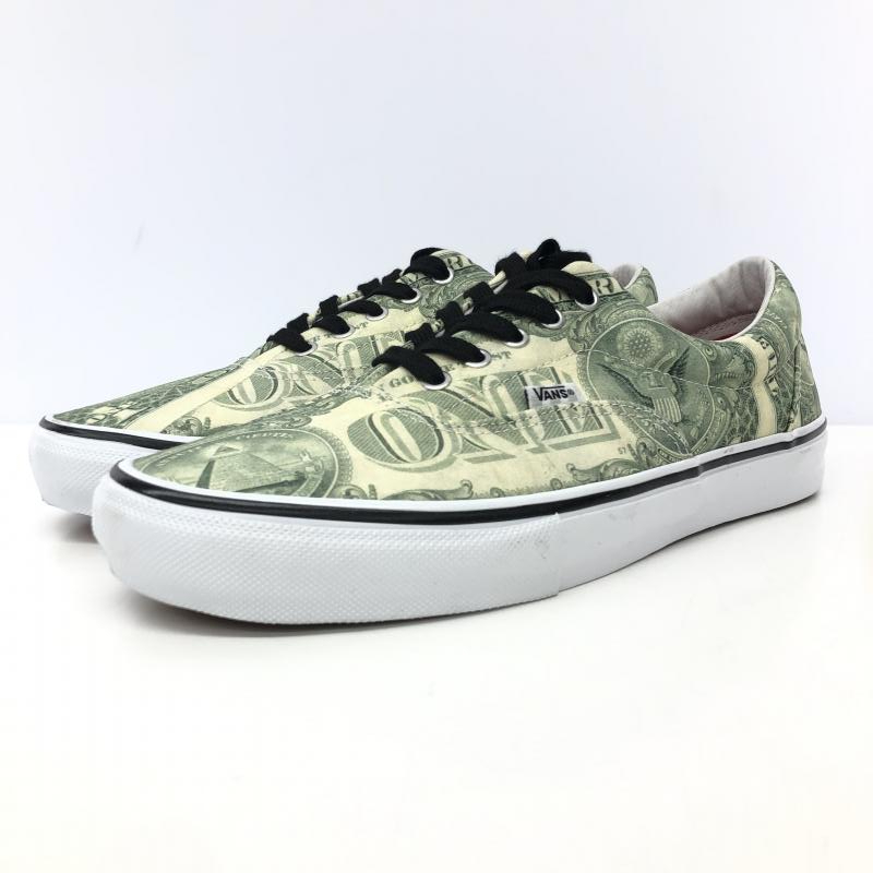 【中古】Supreme　23SS×VANS Skate Era Dollar Bill Green　29.5cm シュプリーム　ヴァンズ[240066141142]