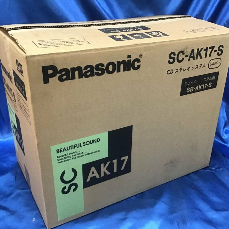 Panasonic パナソニック スピーカー システム SC-AK17-S 元箱付 動作品